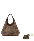 Borsa DUA MINI in paglia intrecciata