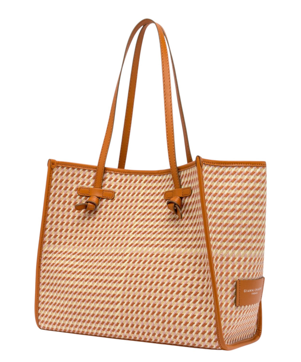 Sac à épaule Marcella en pied-de-poule Gianni Chiarini