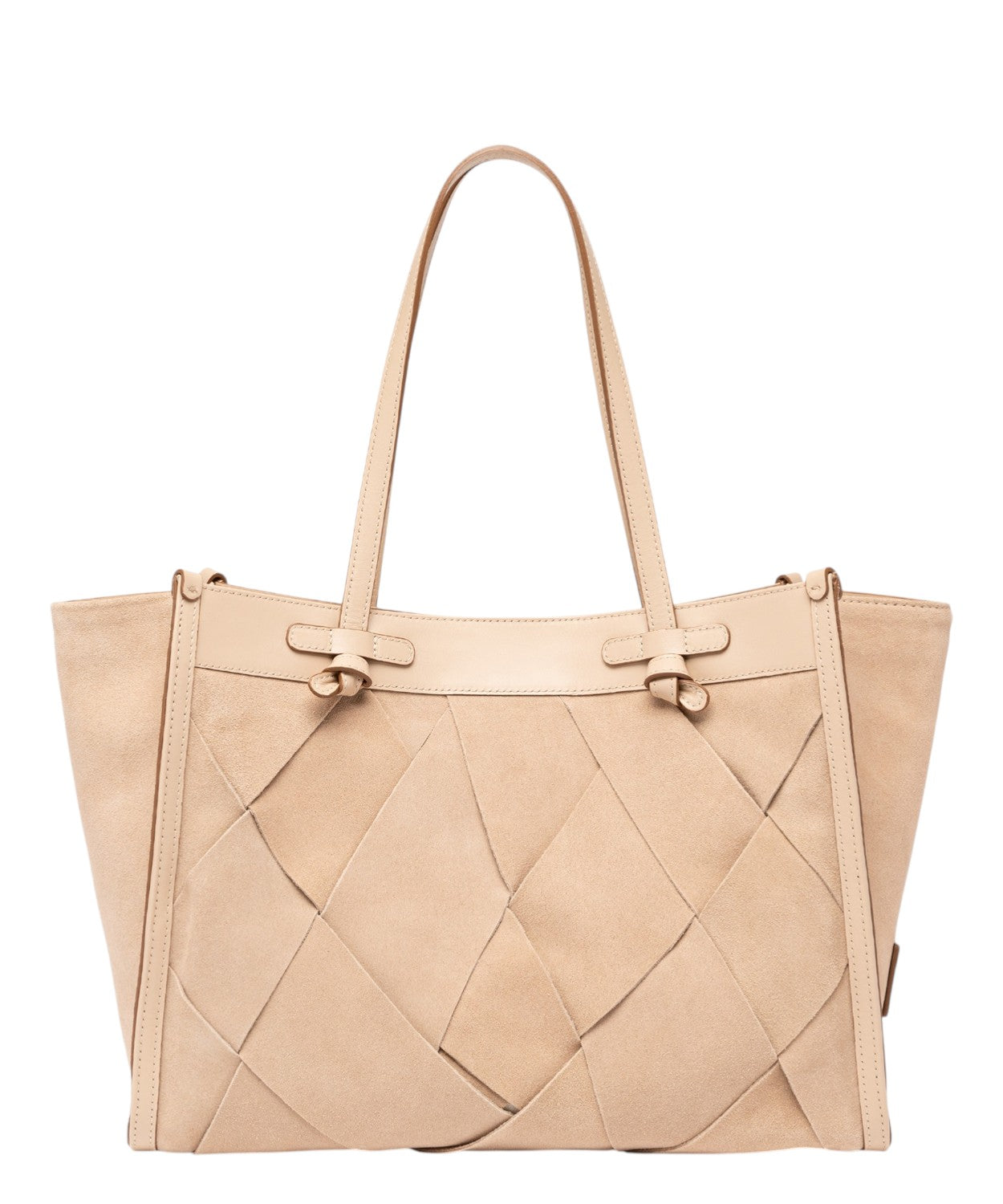 Marcella Bag Big in Suede Geometrica Gianni Chiarini