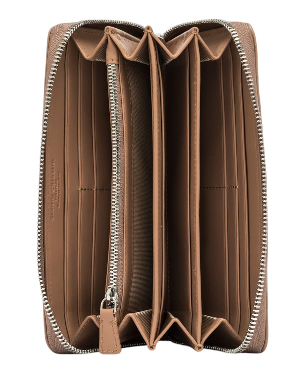 Gianni Chiarini grand portefeuille zippé
