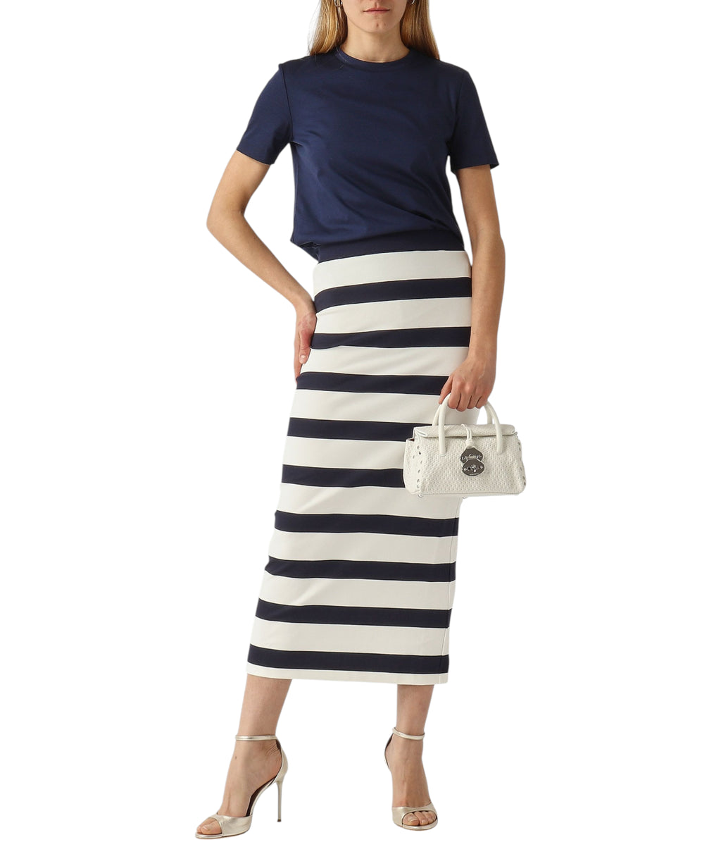 Jupe longue à rayures MM Max Mara RIVIERA