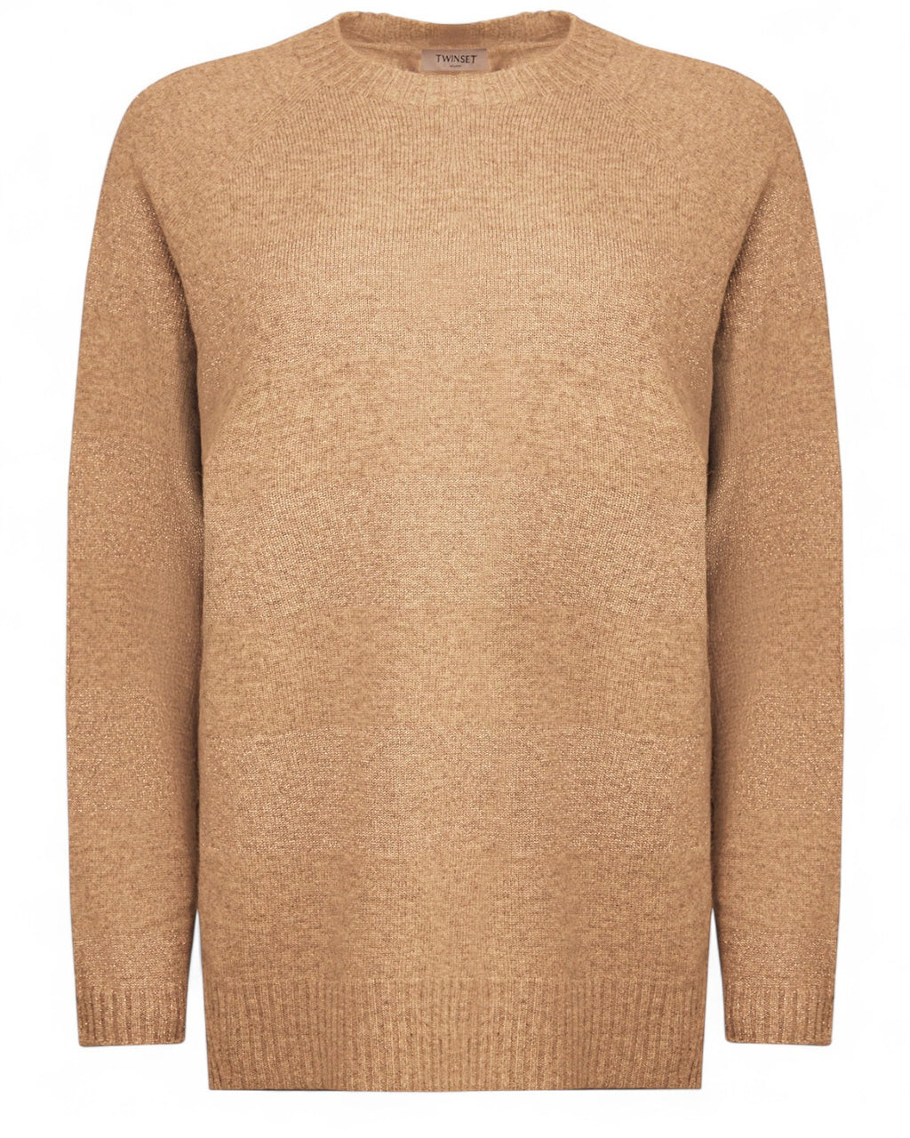 Maglione in Lana e Cashmere con Lurex-Twinset-Maglieria-Vittorio Citro Boutique