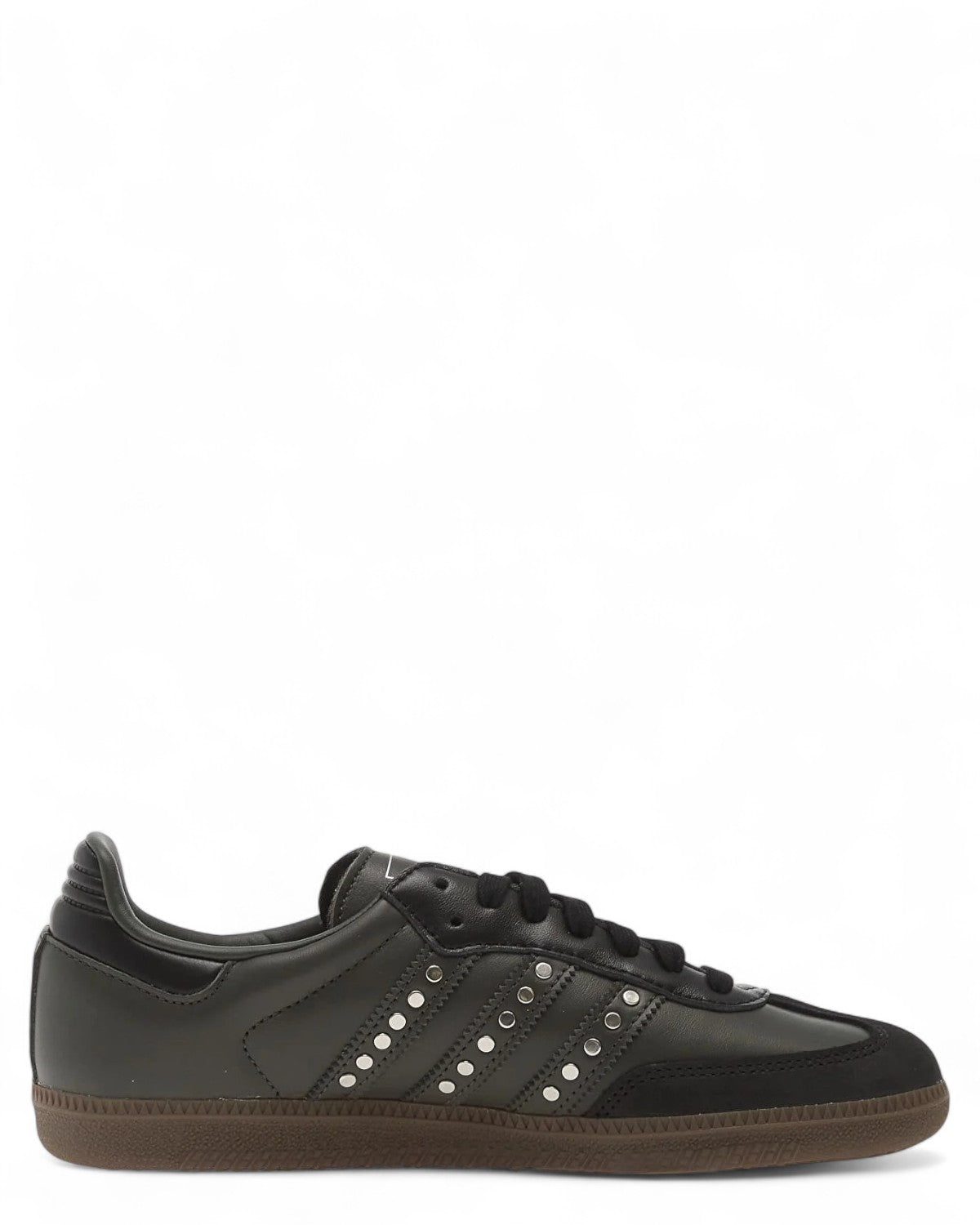 Samba OG W Core Black con 3-Stripes Metalliche-Adidas Originals-Sneakers-Vittorio Citro Boutique