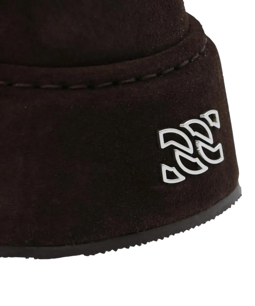 Sneakers Casadei High Box in Camoscio dal Design Moderno
