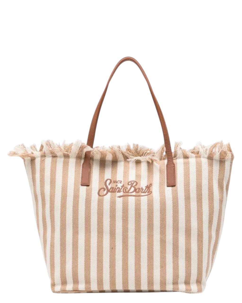 Sac Shopper City MC2 Saint Barth en toile rayée