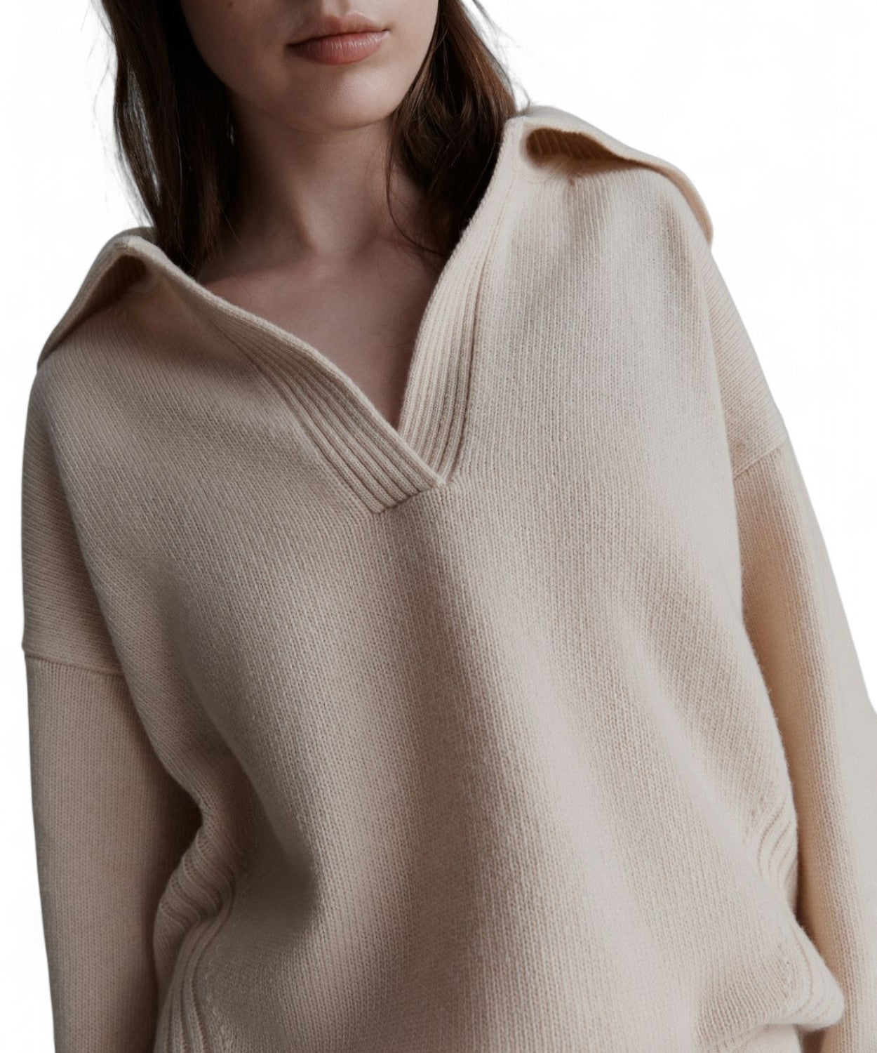 Maglia Dotto in pura lana con collo polo-Marella-Maglieria-Vittorio Citro Boutique