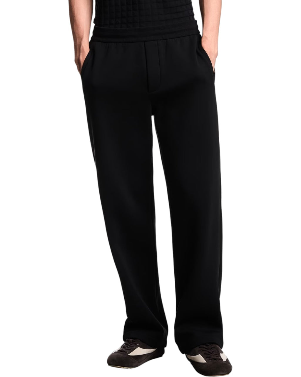 Pantaloni Jogger in Jersey ACC-Emporio Armani-Pantaloni-Vittorio Citro Boutique