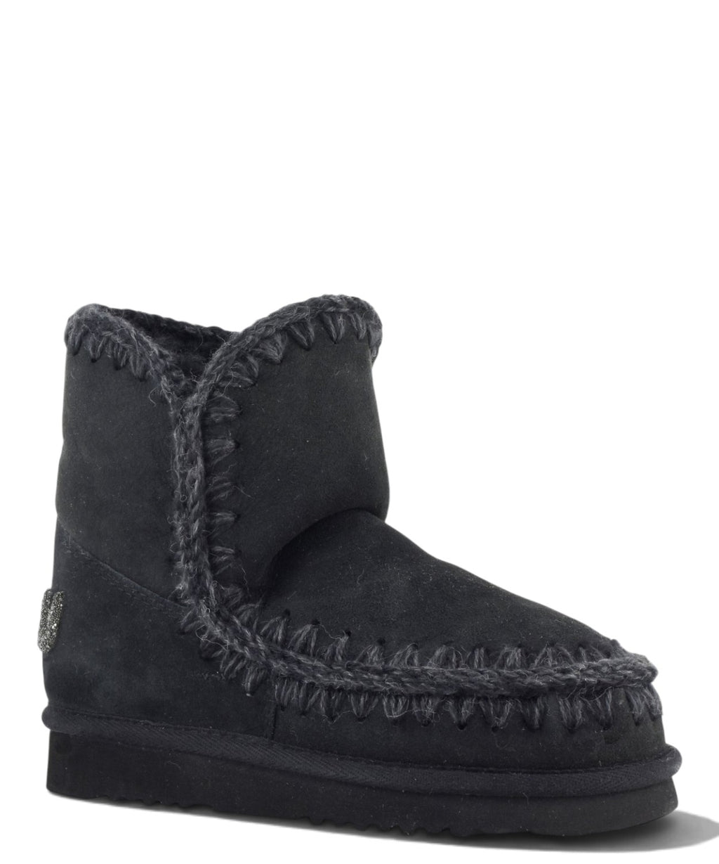 Bottes femme Mou Eskimo 18 Glitter Logo en peau lainée