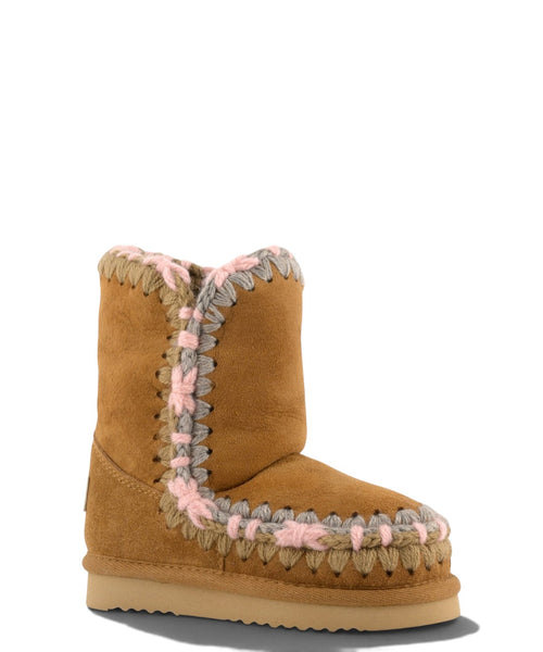 Bottes enfant Mou Eskimo Kid Overstitch en peau de mouton