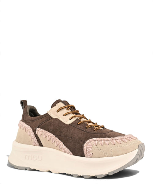 Mou Speed Eskimo Sneaker à lacets en cuir