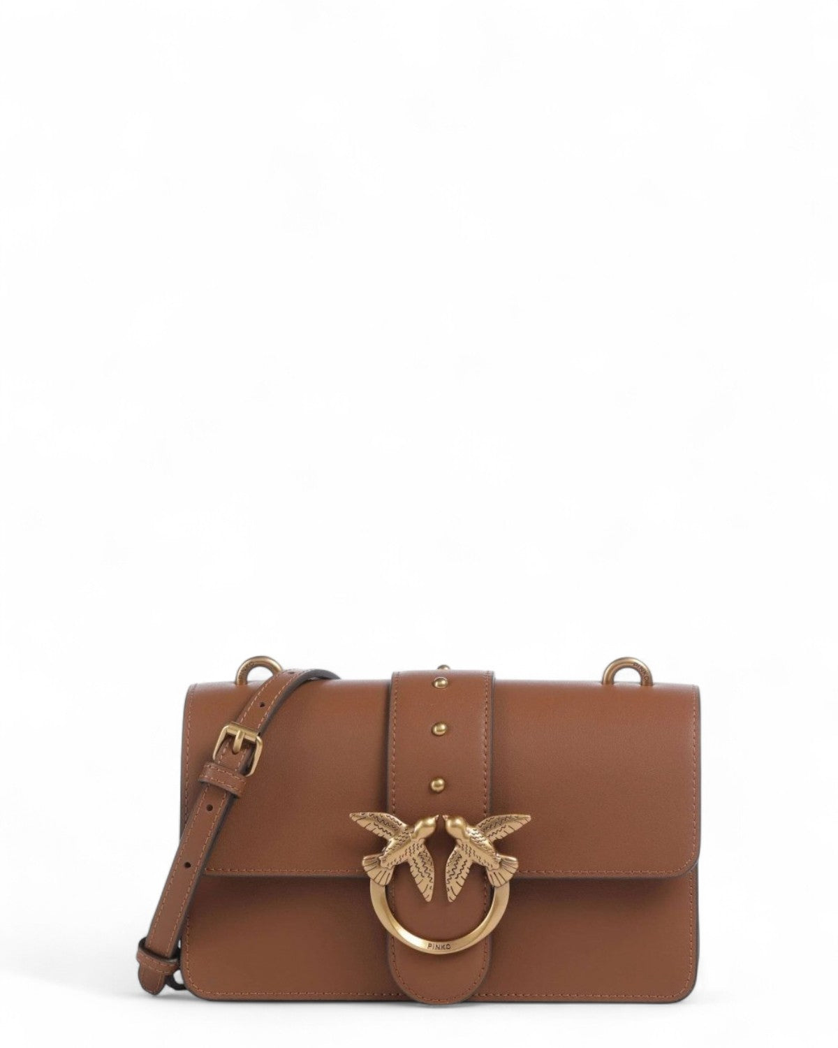 Love Bag One Piccola in Pelle con Tracolla Regolabile-Pinko-Borse a spalla-Vittorio Citro Boutique