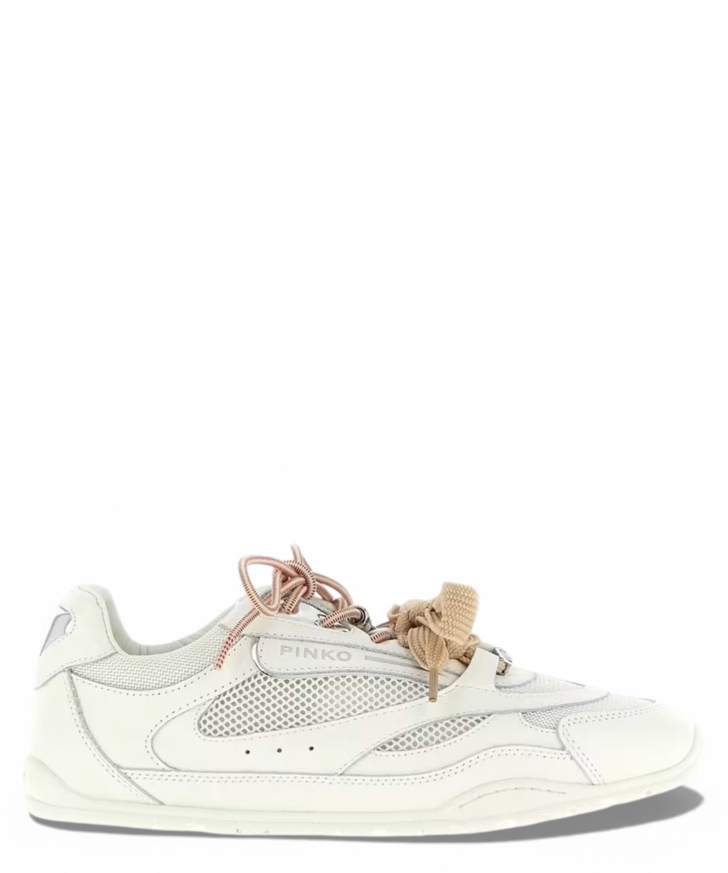 Sneakers Pinko YULIA 01 avec doubles lacets et applications