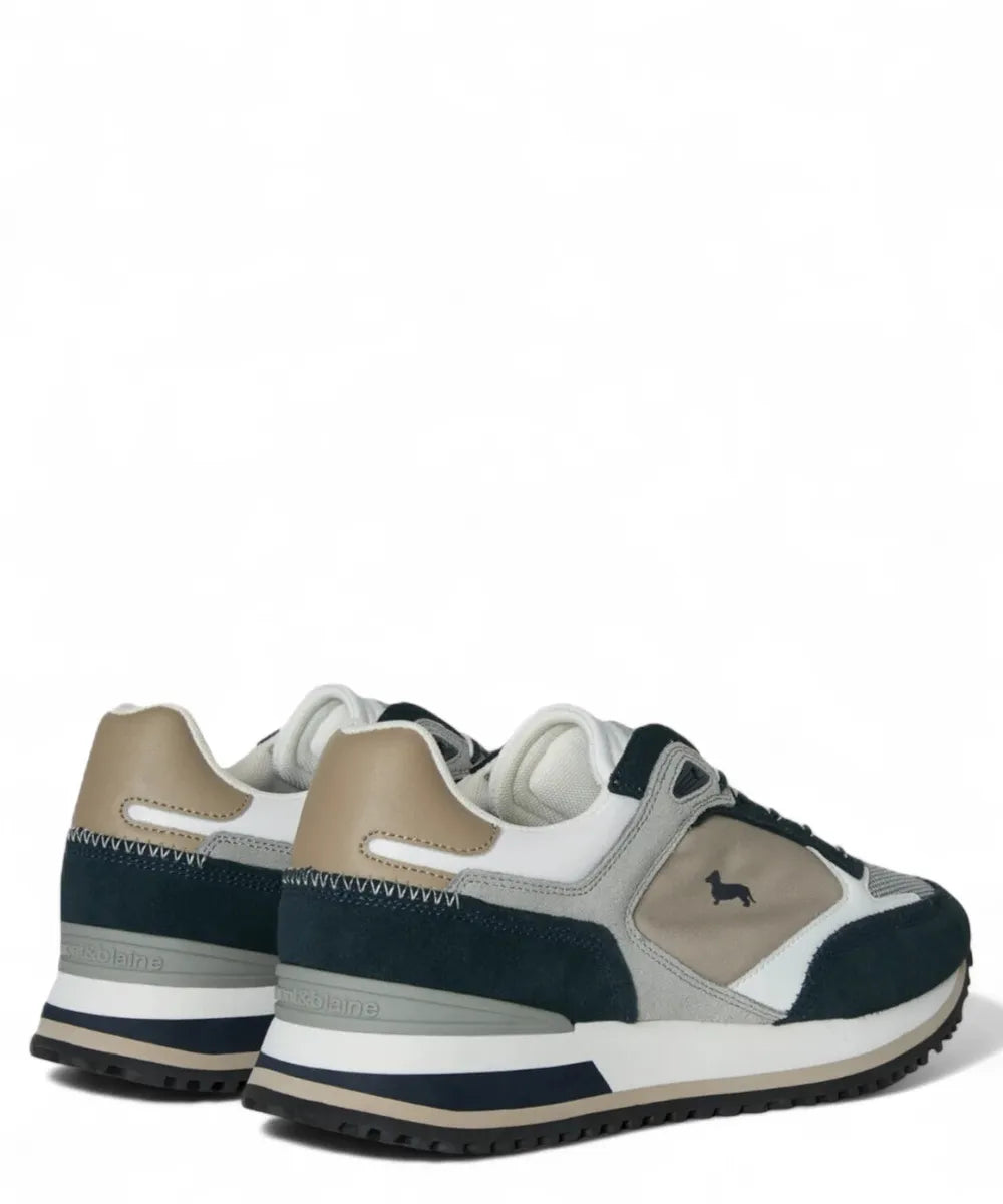 Sneakers in Camoscio e Tessuto Tecnico con Suola EVA Extra-Light-Sneakers-Harmont&Blaine-Vittorio Citro Boutique