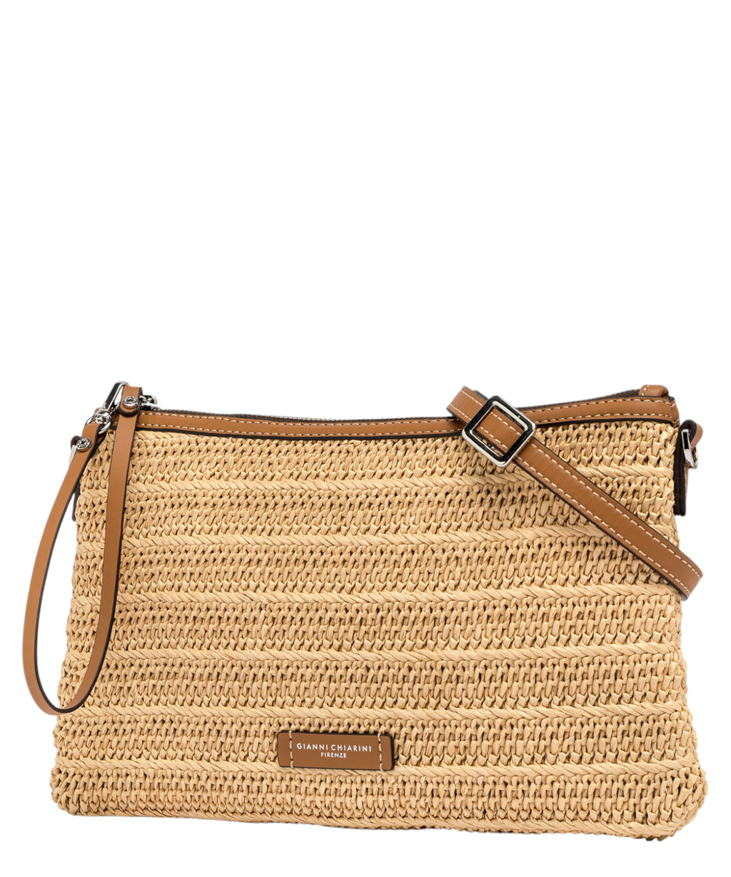 Pochette Marcella Gianni Chiarini en paille