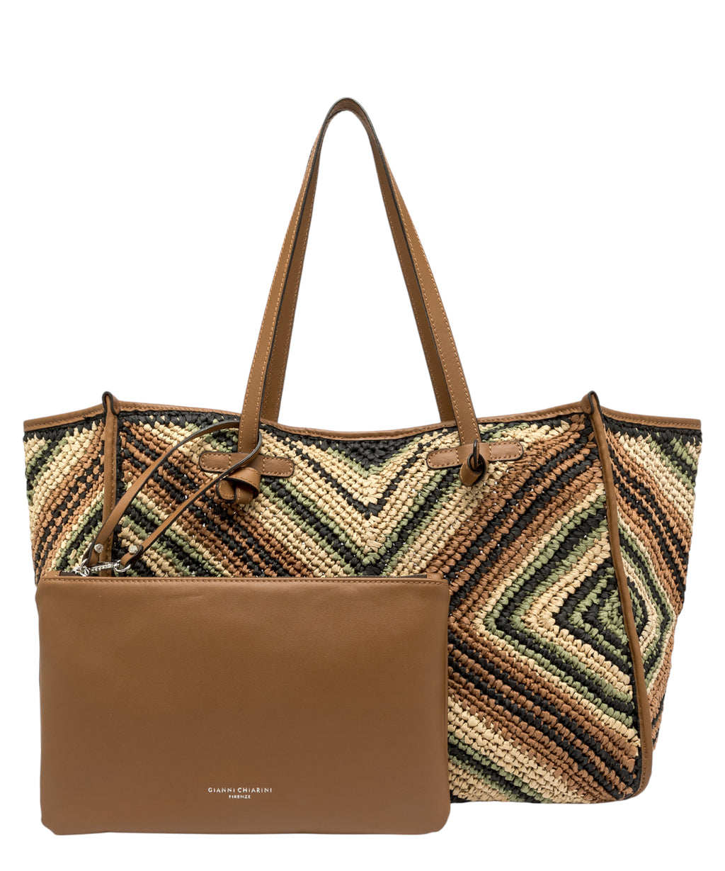Sac Gianni Chiarini Marcella en paille tressée