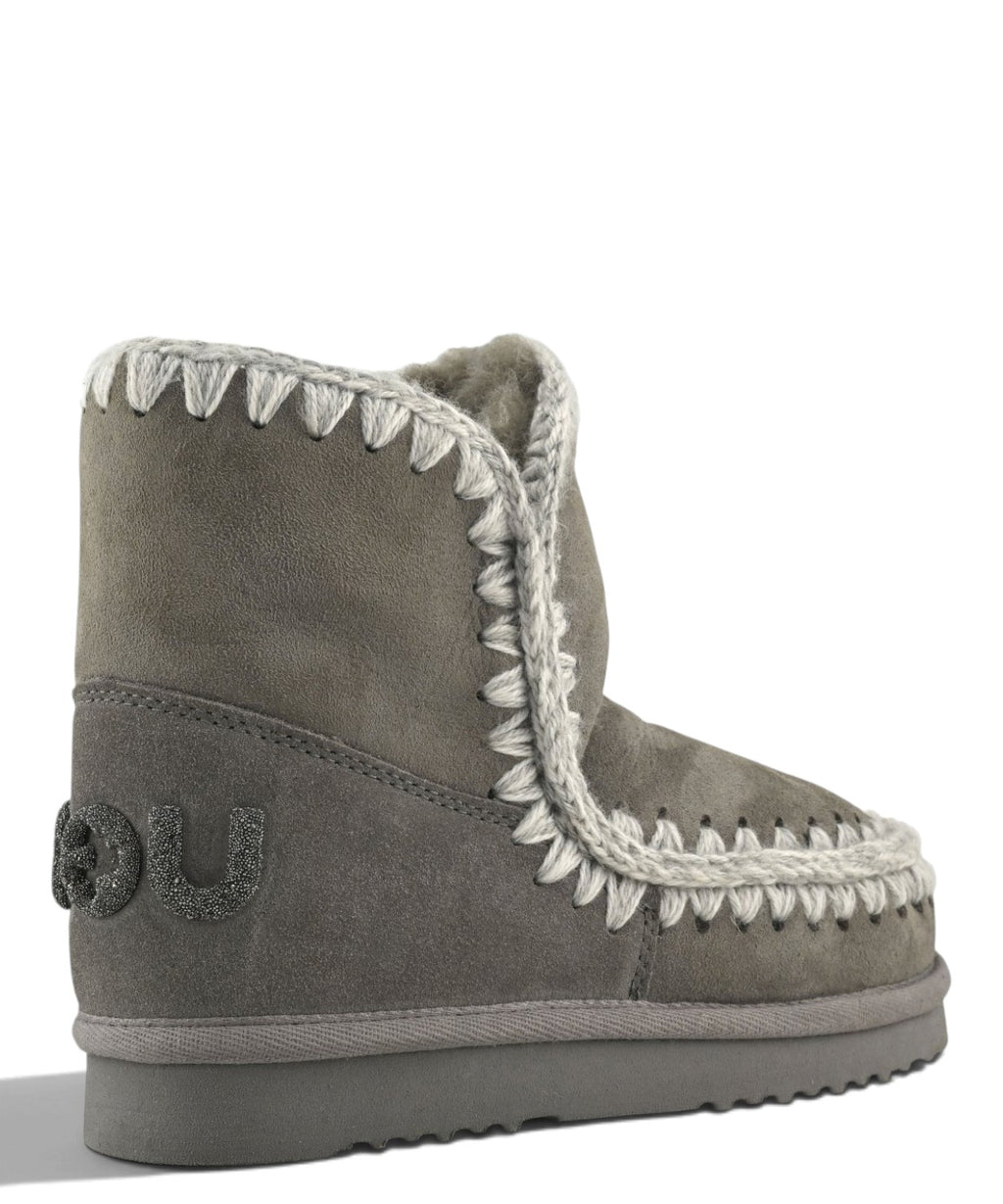 Bottes femme Mou Eskimo 18 Glitter Logo en peau lainée