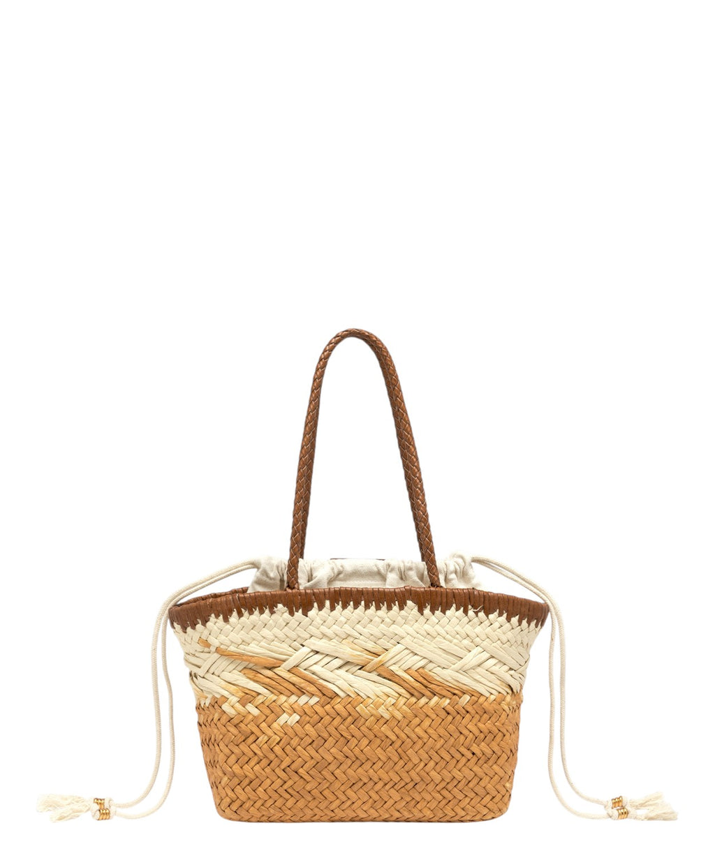 Sac d'été Paloma en paille naturelle Gianni Chiarini
