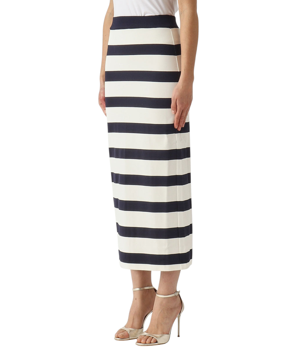 Jupe longue à rayures MM Max Mara RIVIERA