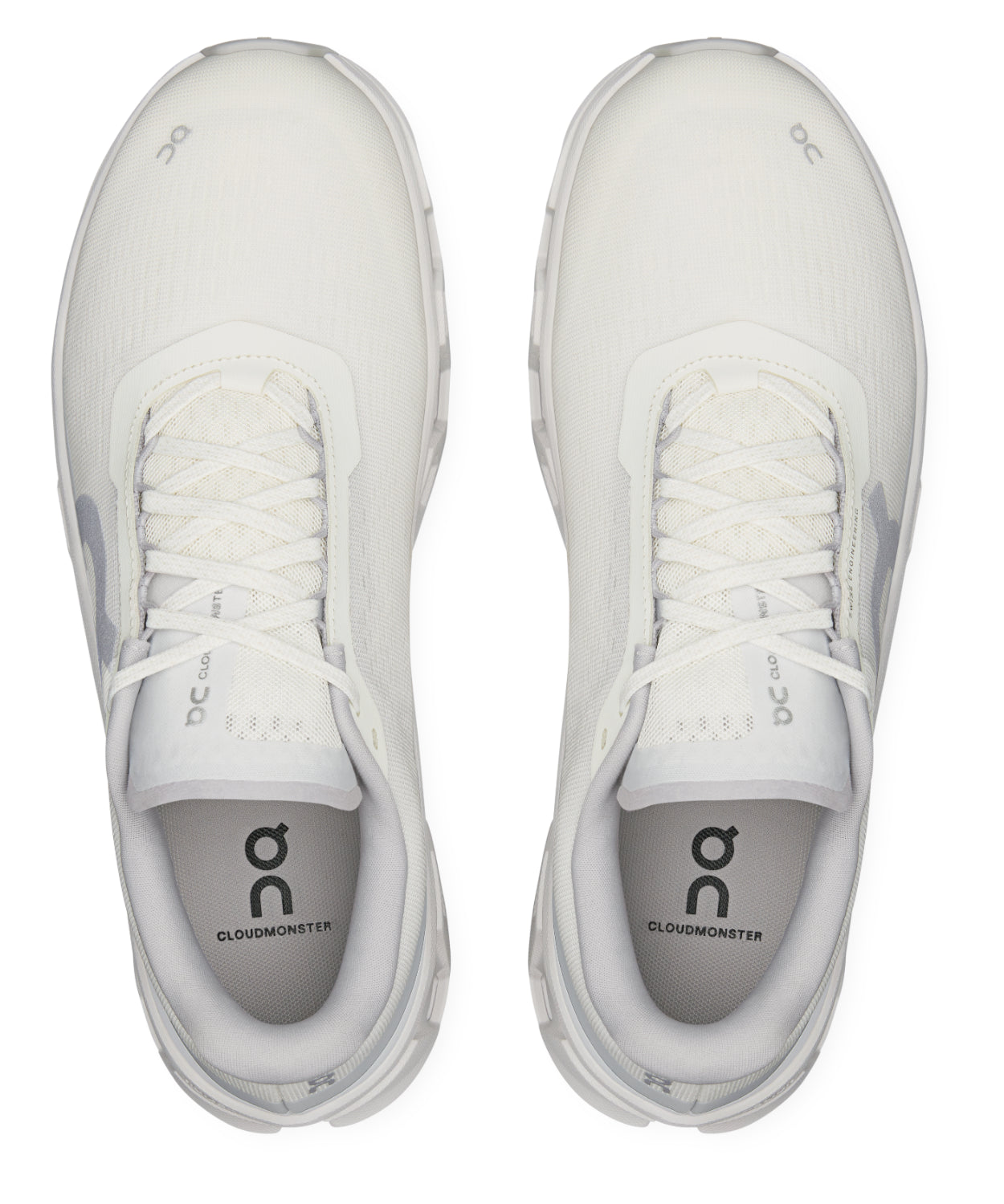 On Cloudmonster 1 White Sneakers with CloudTec®