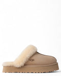 Ciabatte Disquette in Camoscio con Platform-Ugg-Ciabatte-Vittorio Citro Boutique