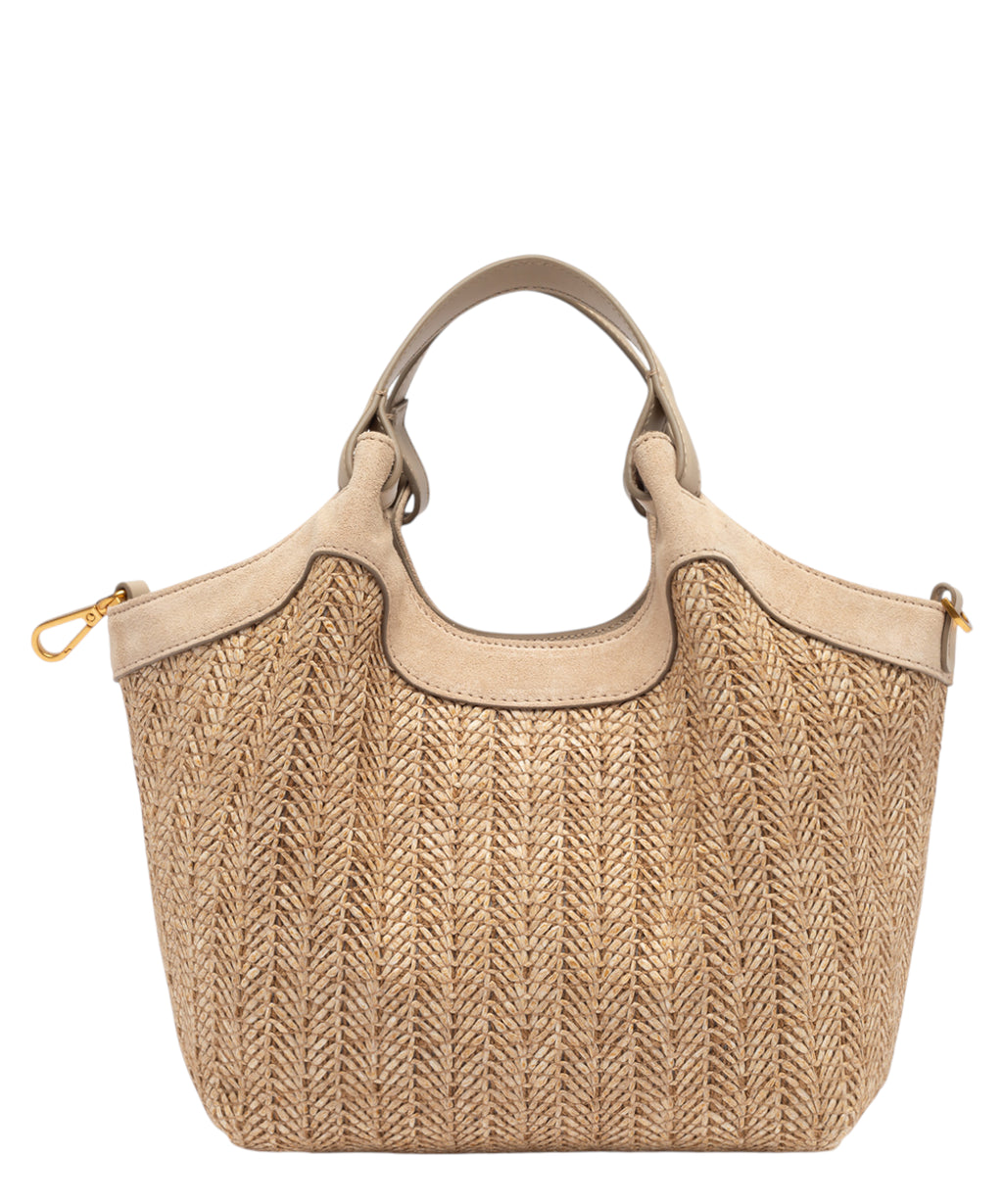 Sac DUA MINI en paille tressée