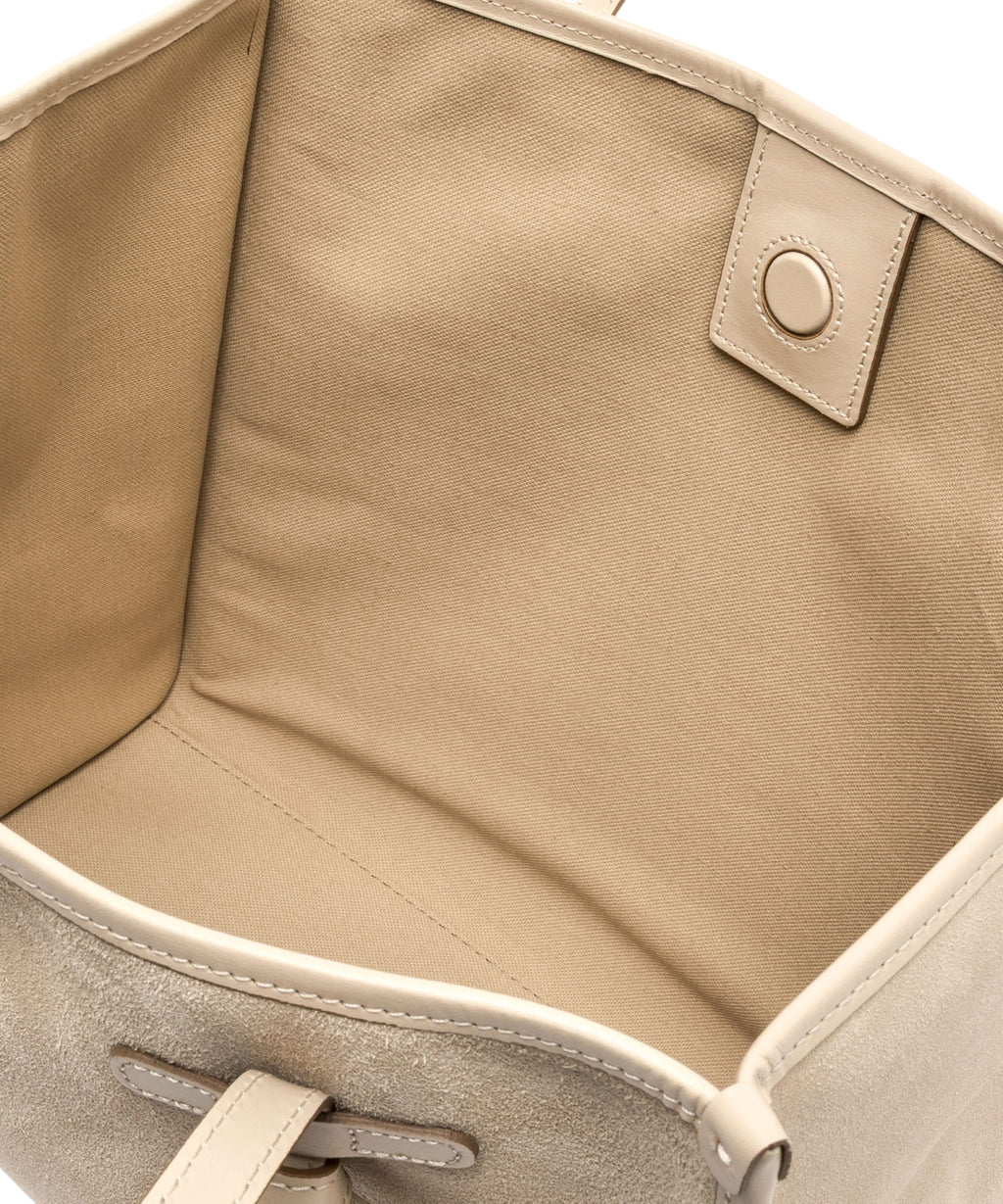 Sac Shopping Marcella en Cuir Velours
