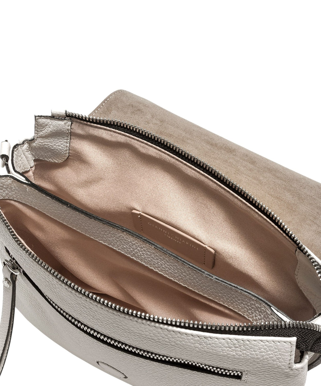 Sac Three Gianni Chiarini en cuir martelé