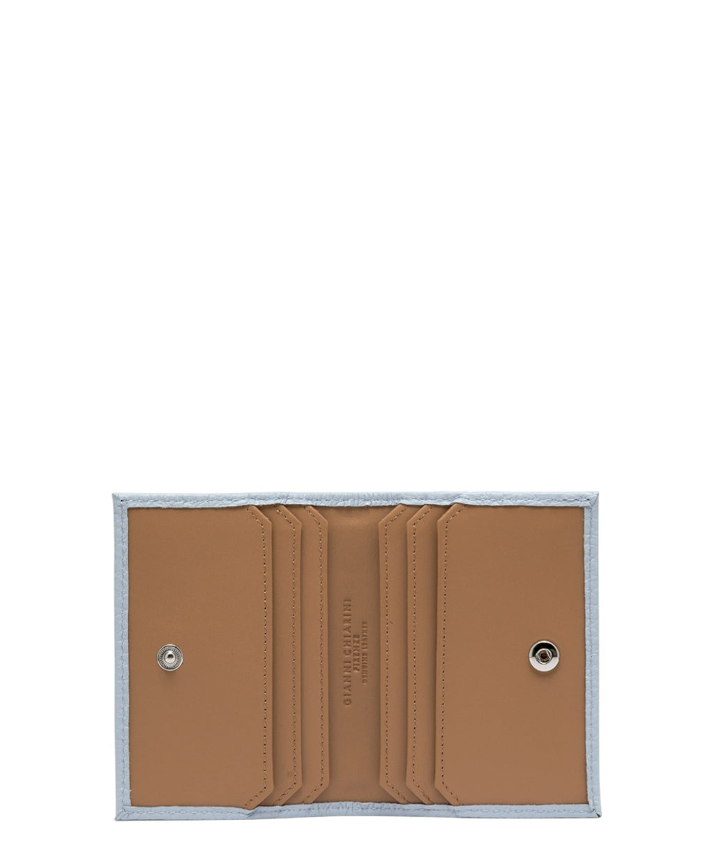 Gianni Chiarini petit portefeuille en cuir grainé
