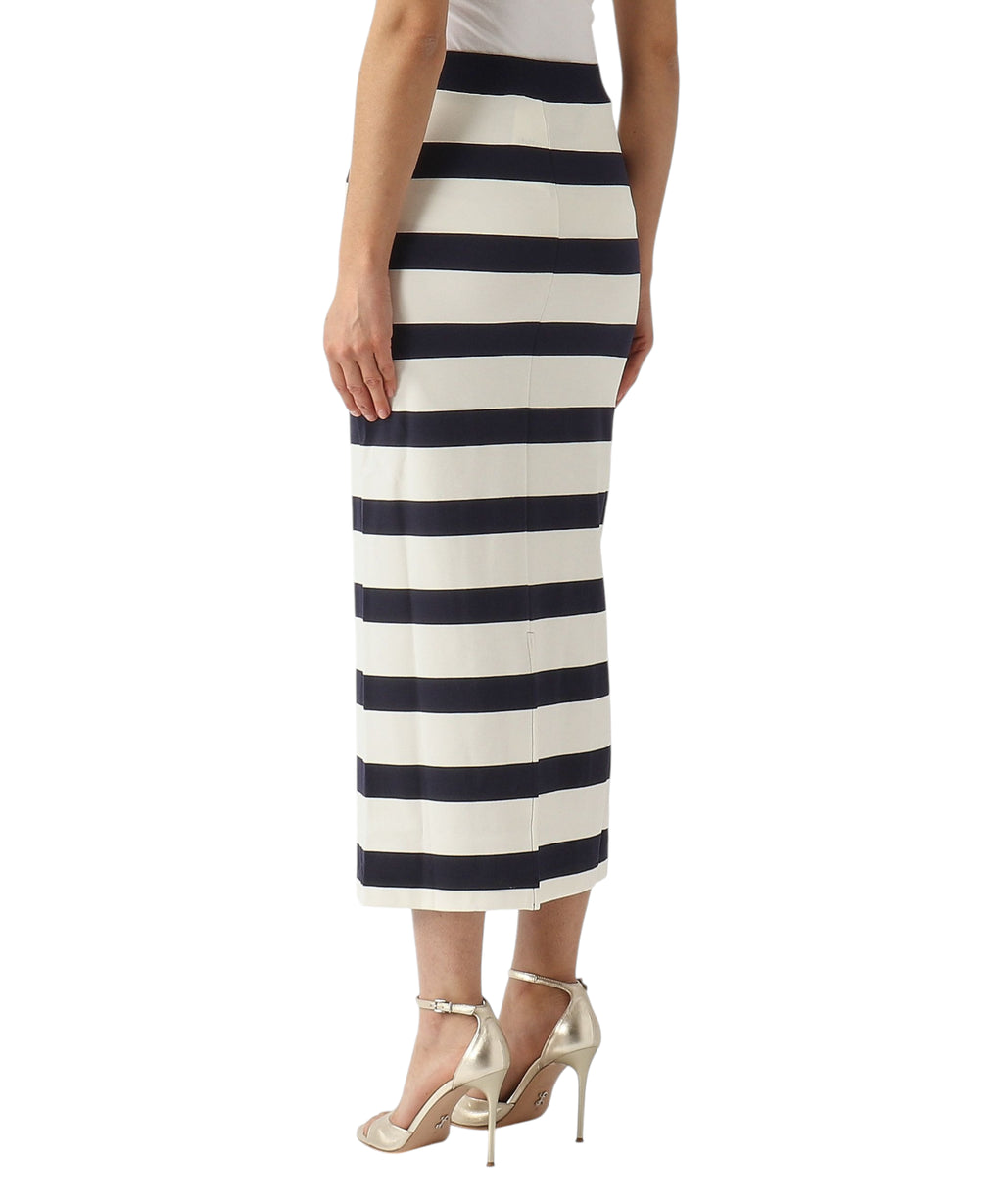 Jupe longue à rayures MM Max Mara RIVIERA