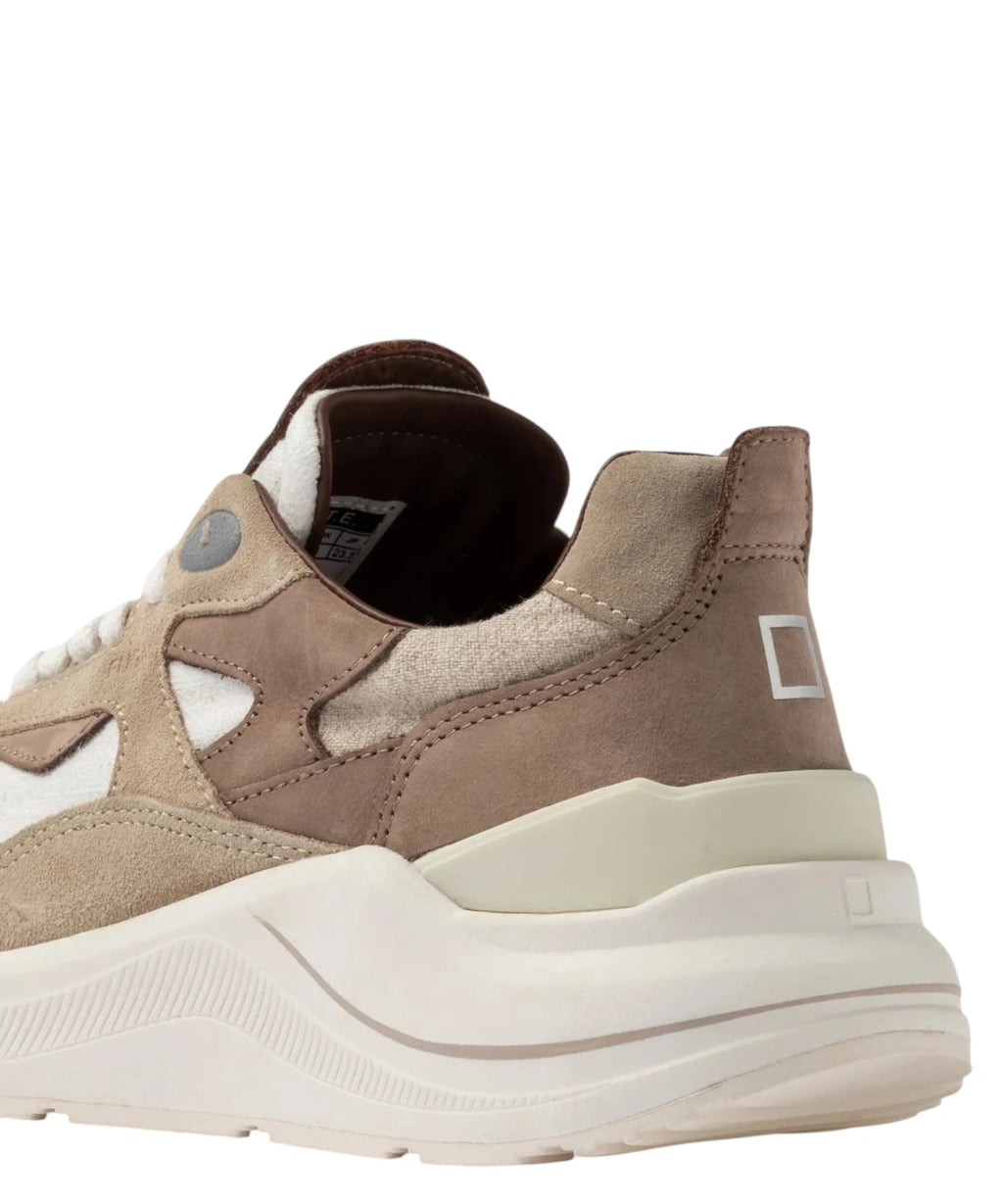 Baskets D.A.T.E. Fuga Lin avec Lacets Charm