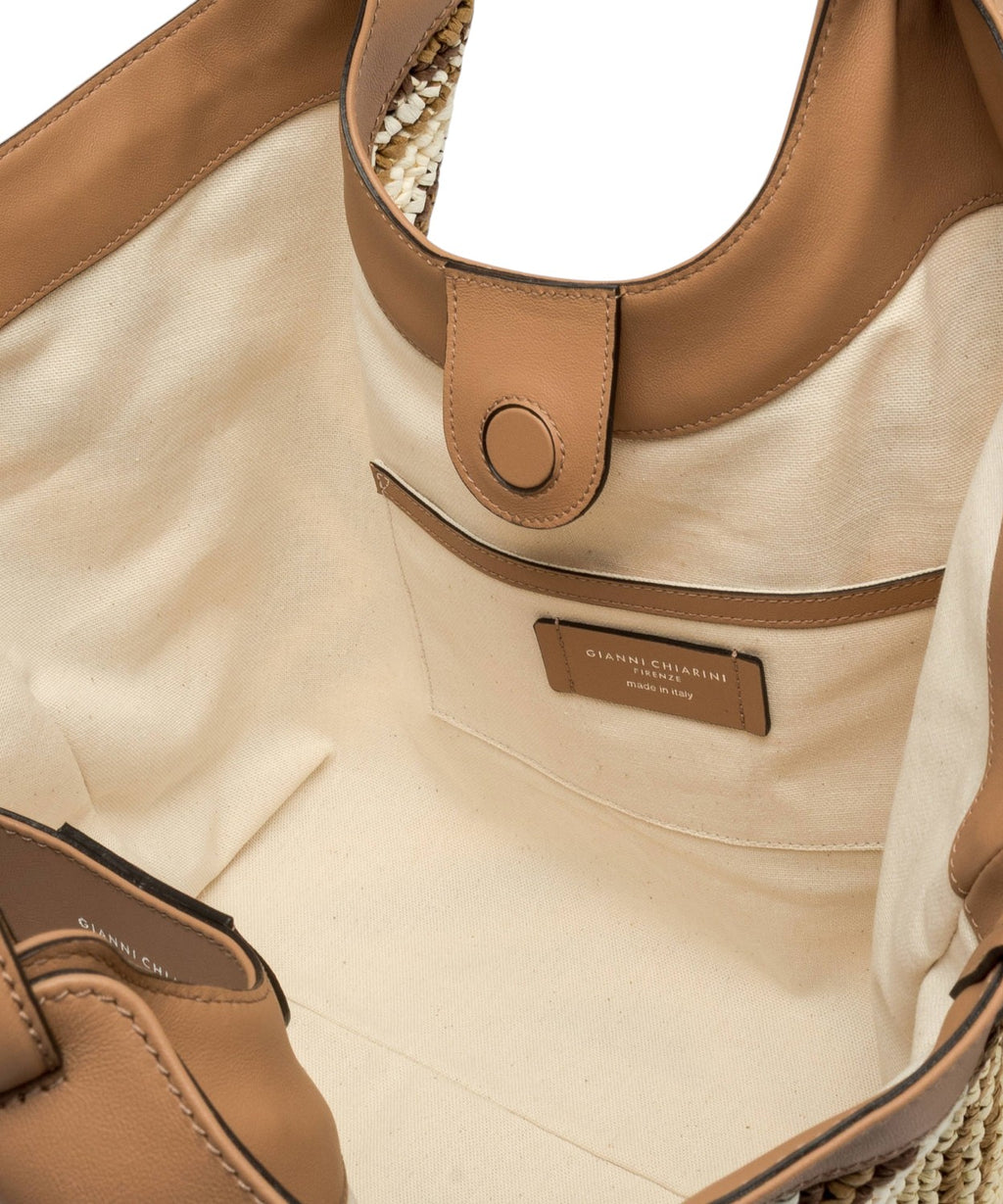 Sac DUA Gianni Chiarini en paille tressée