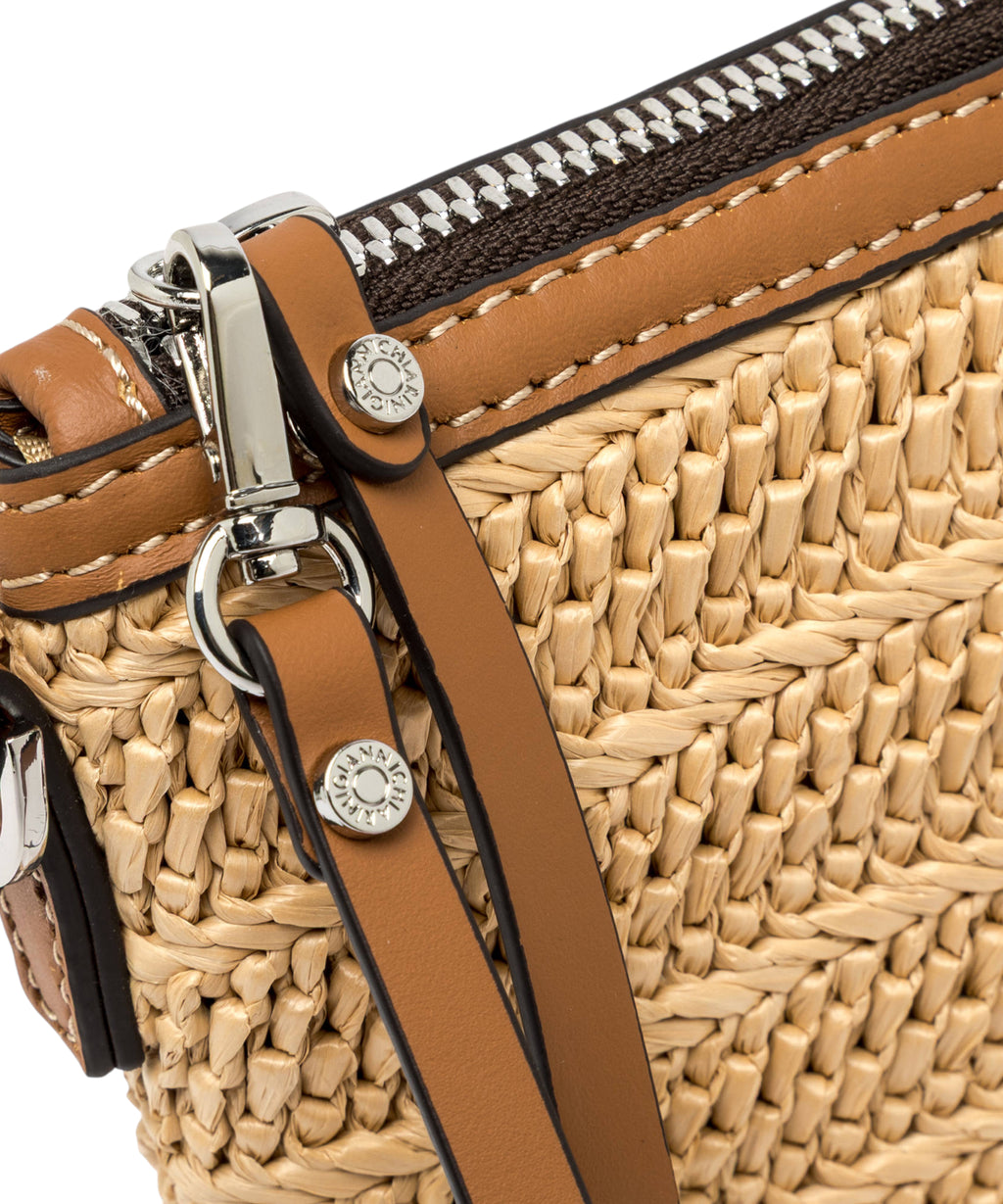 Pochette Marcella Gianni Chiarini en paille