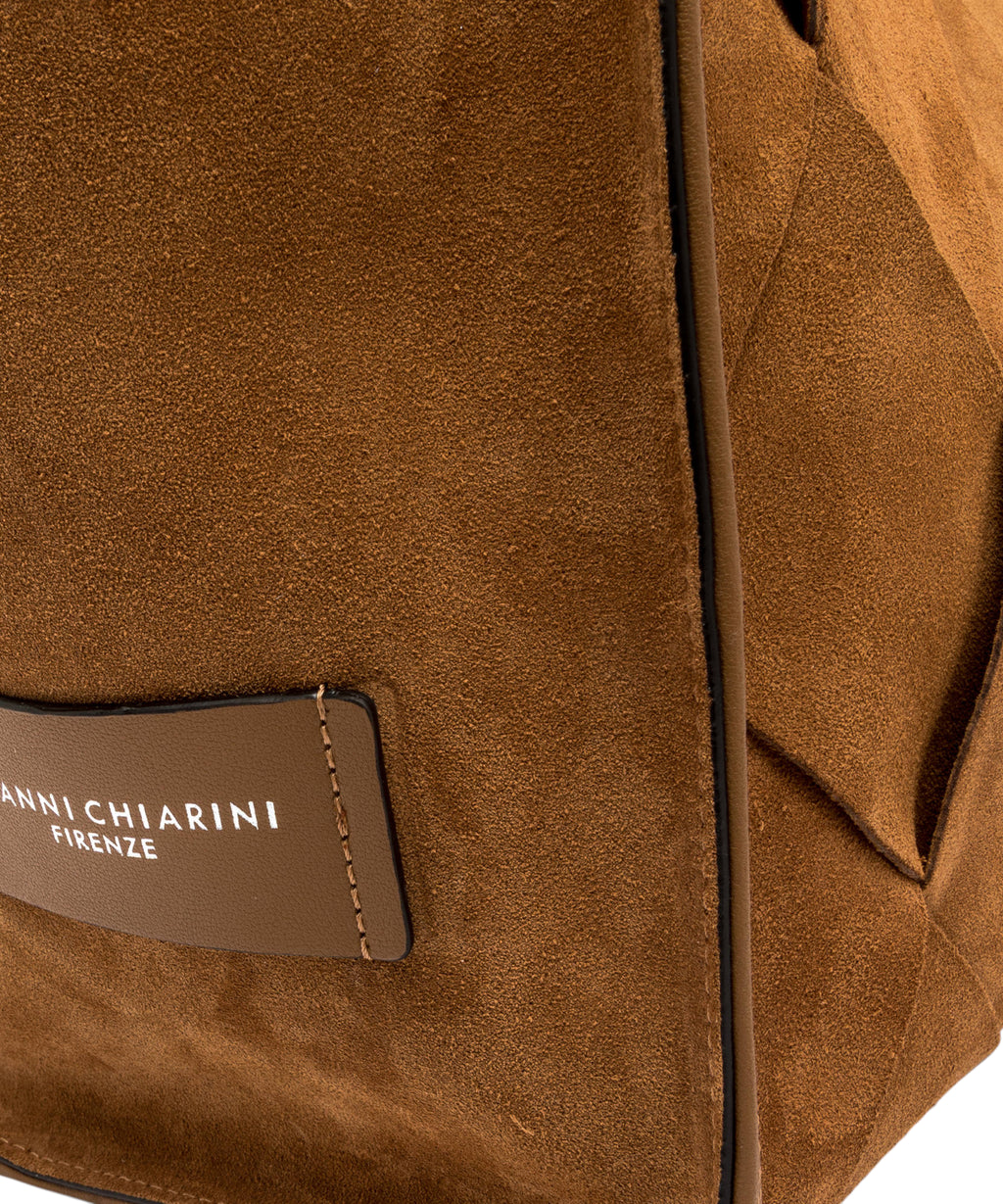 Sac Shopping Femme en Suède Géométrique