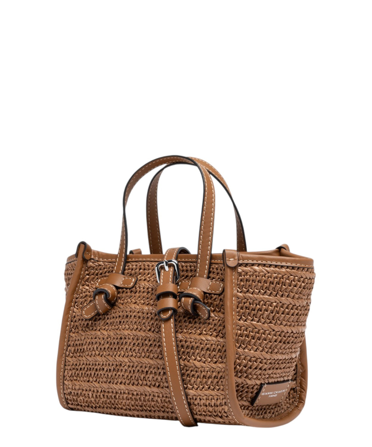 Mini Bag Gianni Chiarini Miss Marcella in Paglia Effetto Stuoia