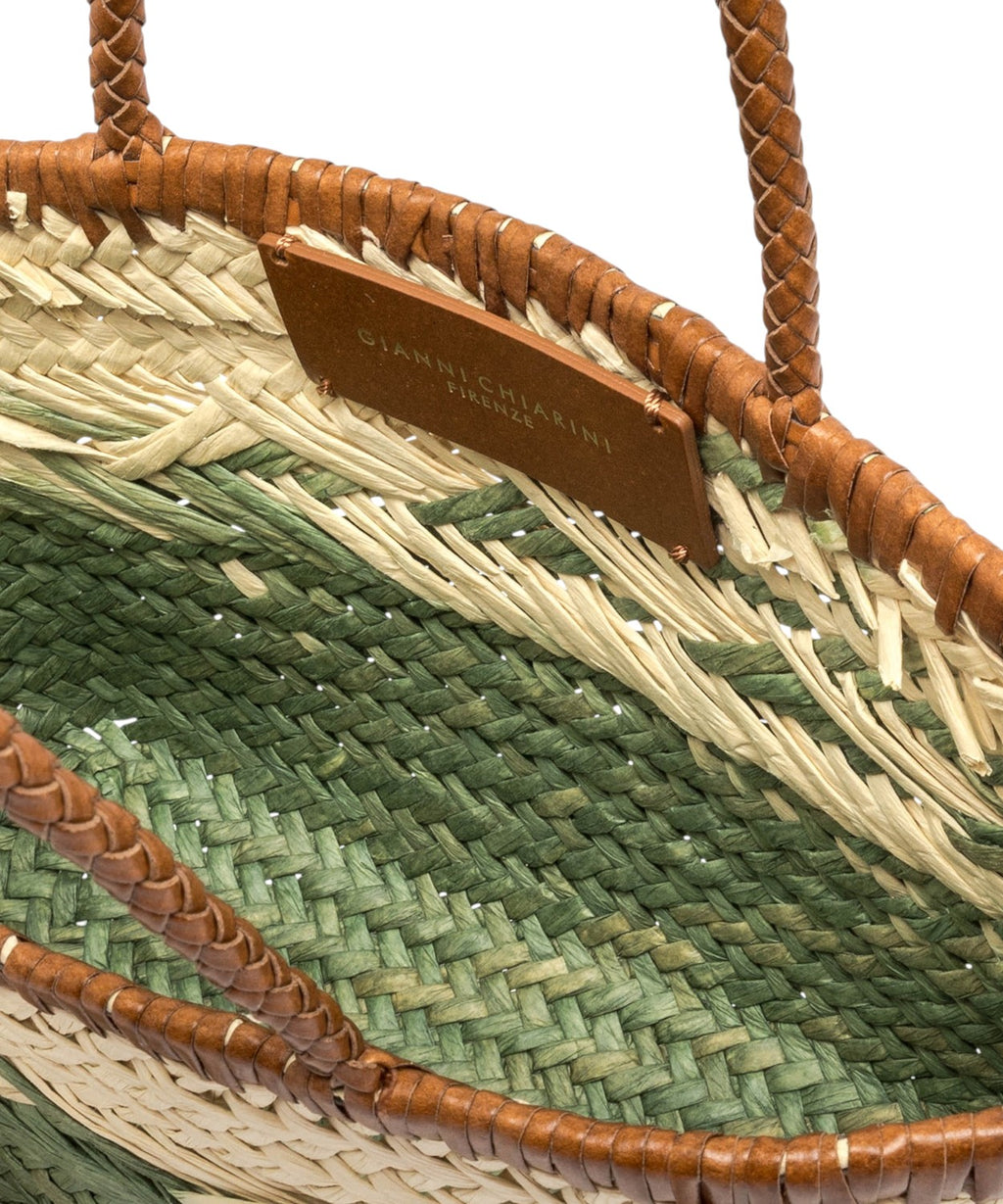Sac d'été Paloma en paille naturelle Gianni Chiarini