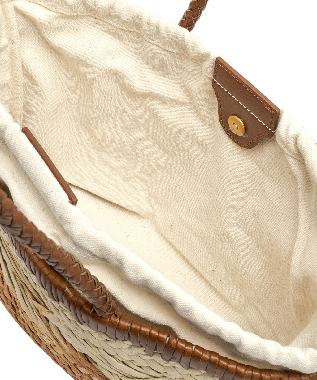 Sac d'été Paloma en paille naturelle Gianni Chiarini