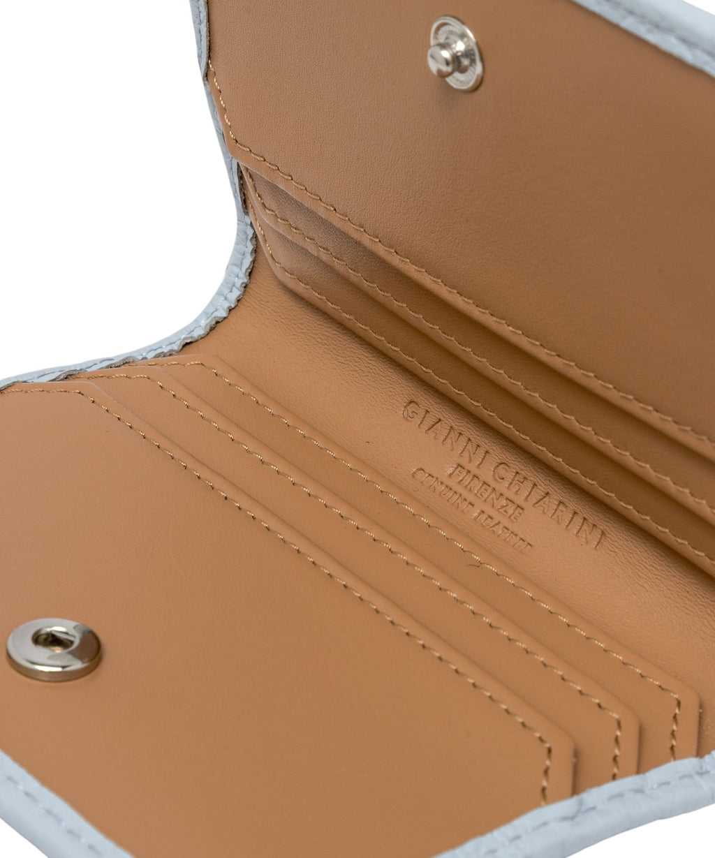 Gianni Chiarini petit portefeuille en cuir grainé