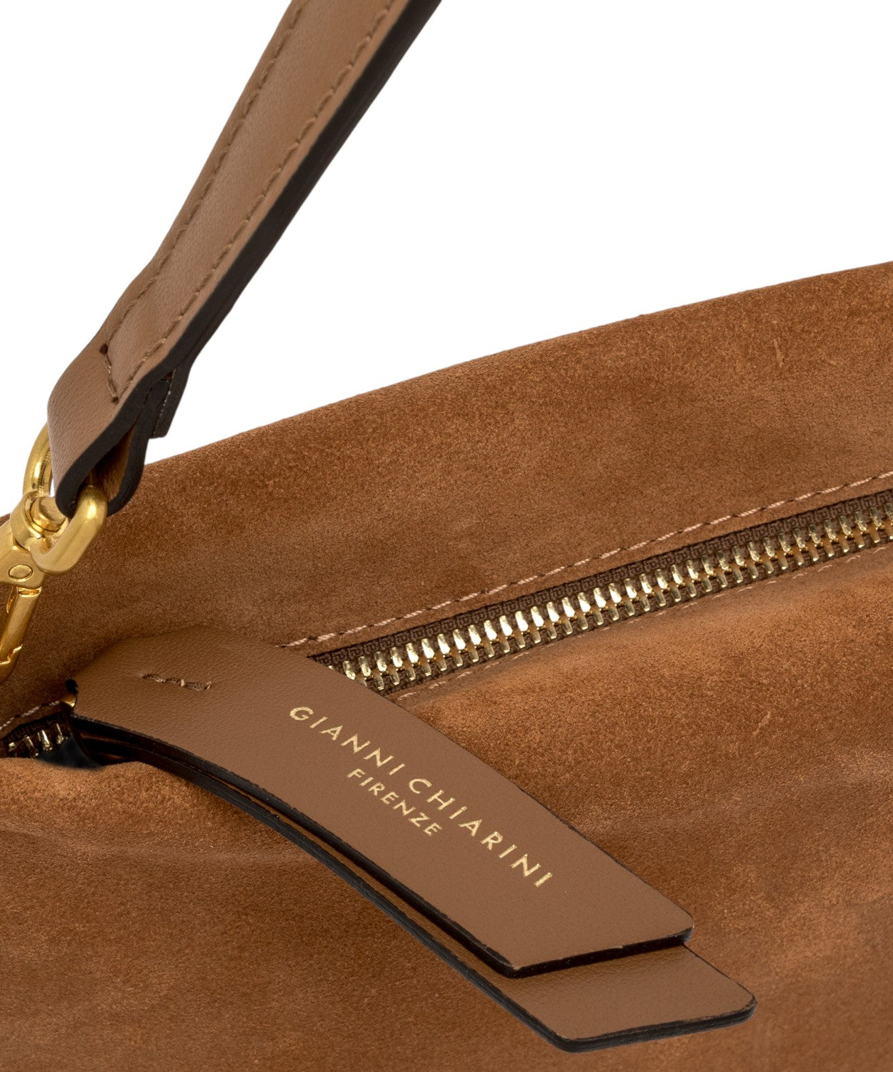 Pochette in pelle scamosciata Gianni Chiarini Brenda