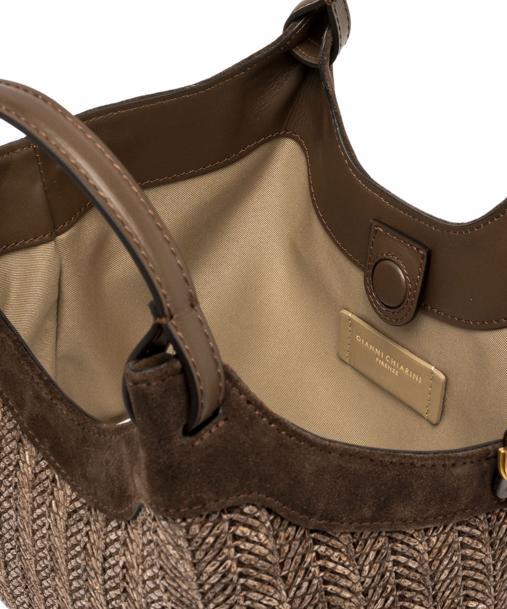 Sac DUA MINI en paille tressée