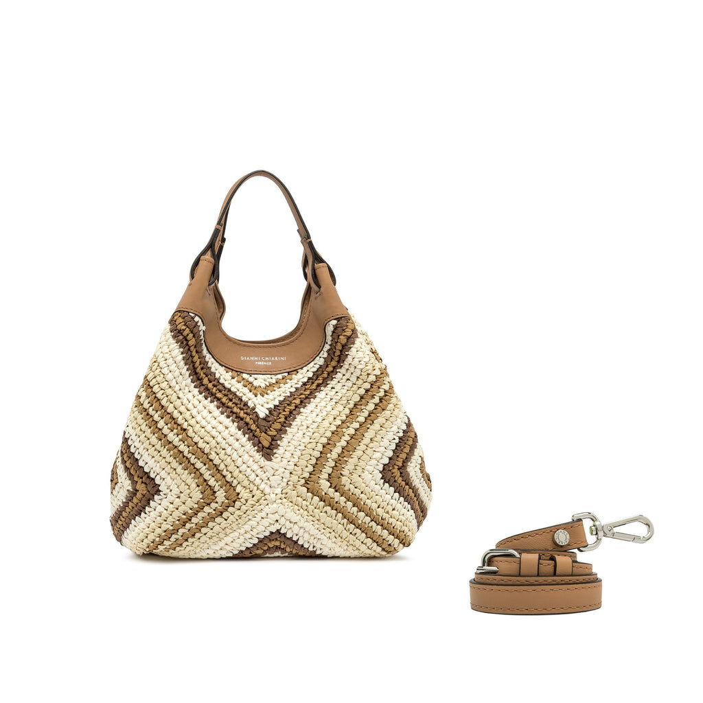 Sac en paille tressée Gianni Chiarini DUA Mini