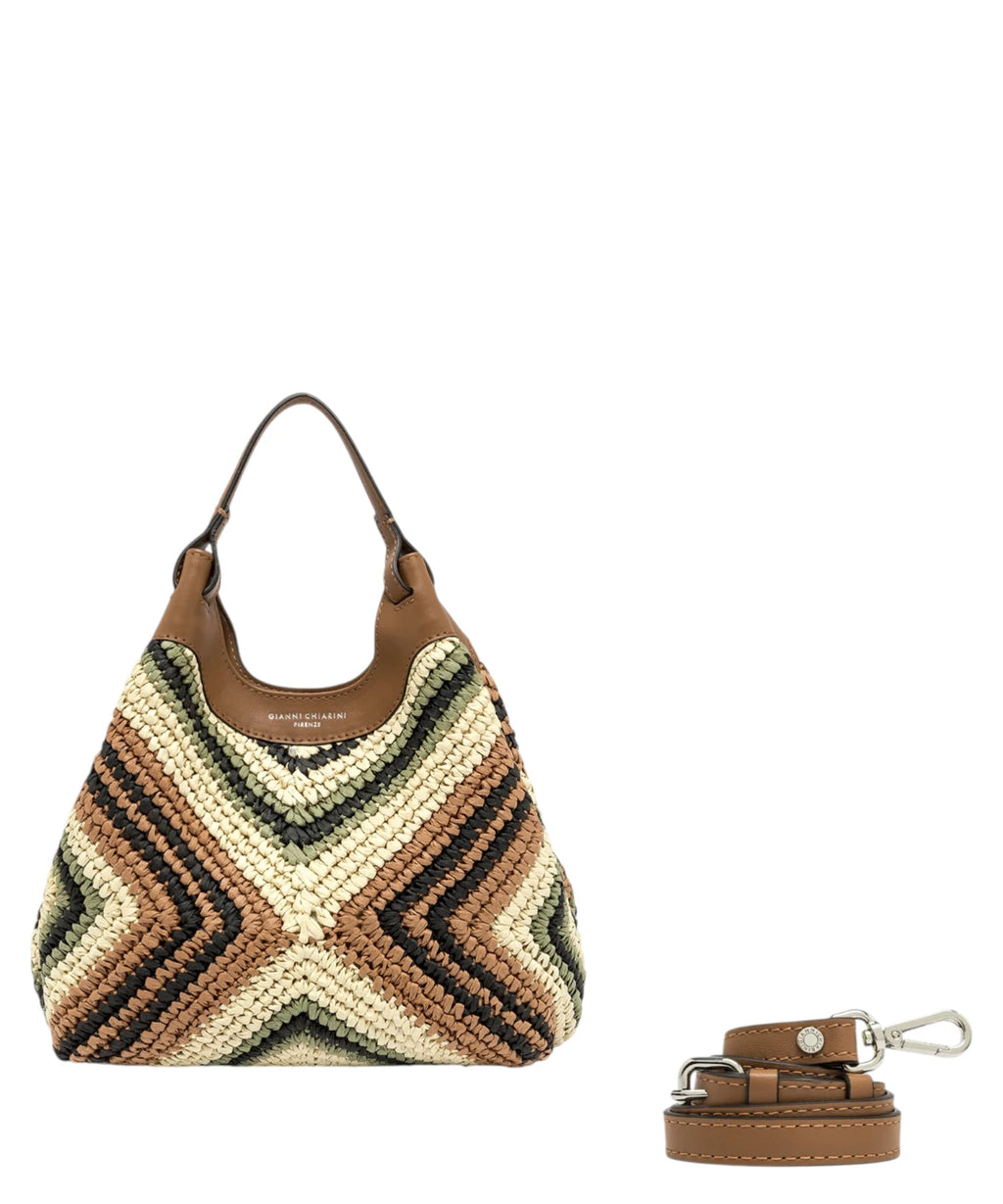 Sac en paille tressée Gianni Chiarini DUA Mini