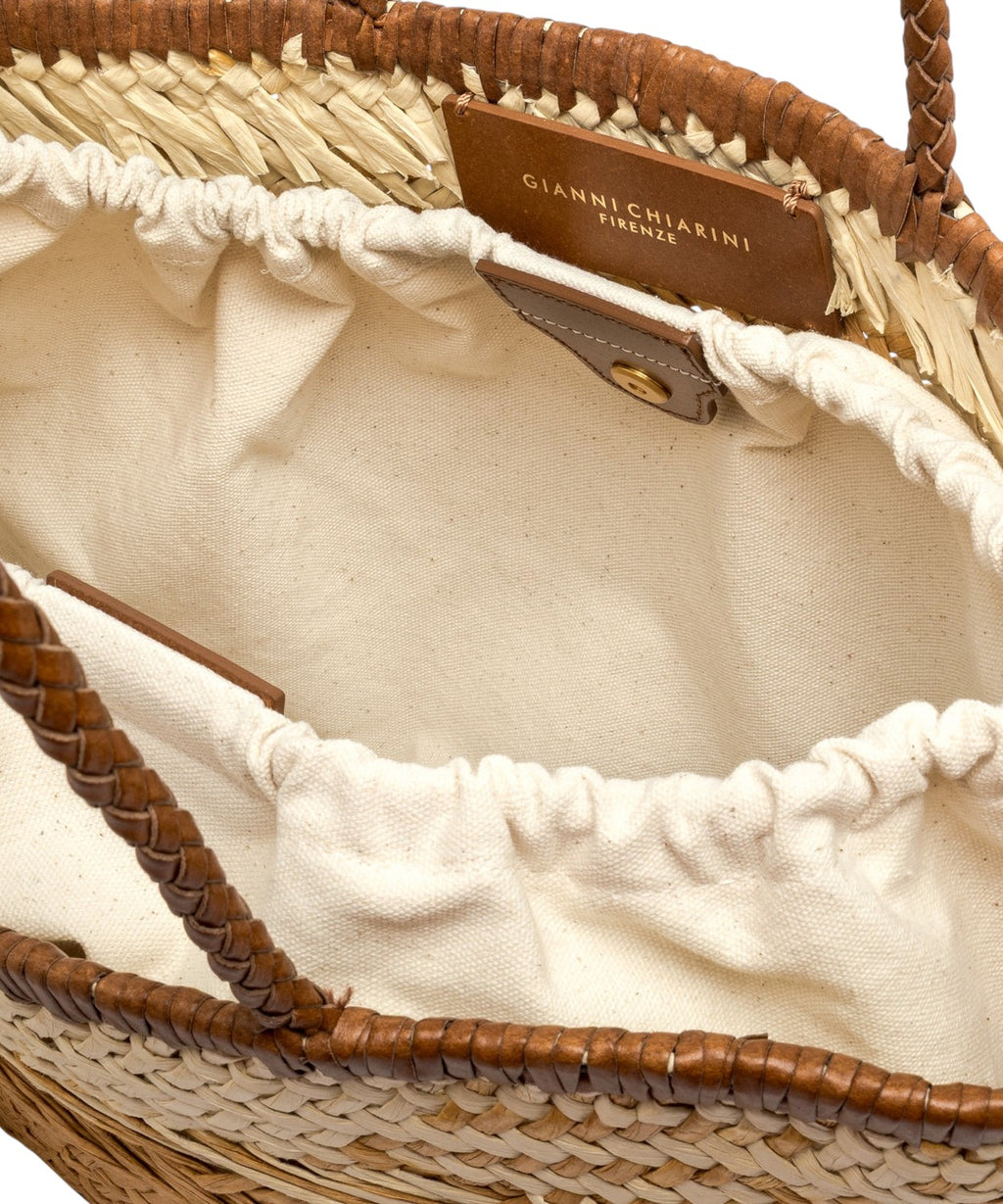 Sac Paloma Gianni Chiarini en paille tressée