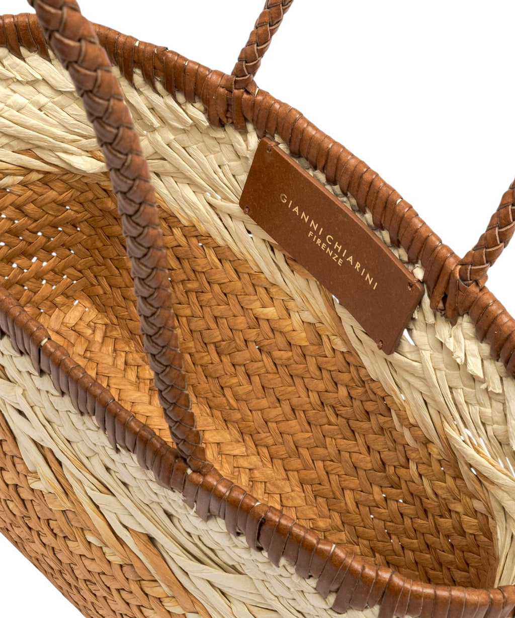 Sac d'été Paloma en paille naturelle Gianni Chiarini