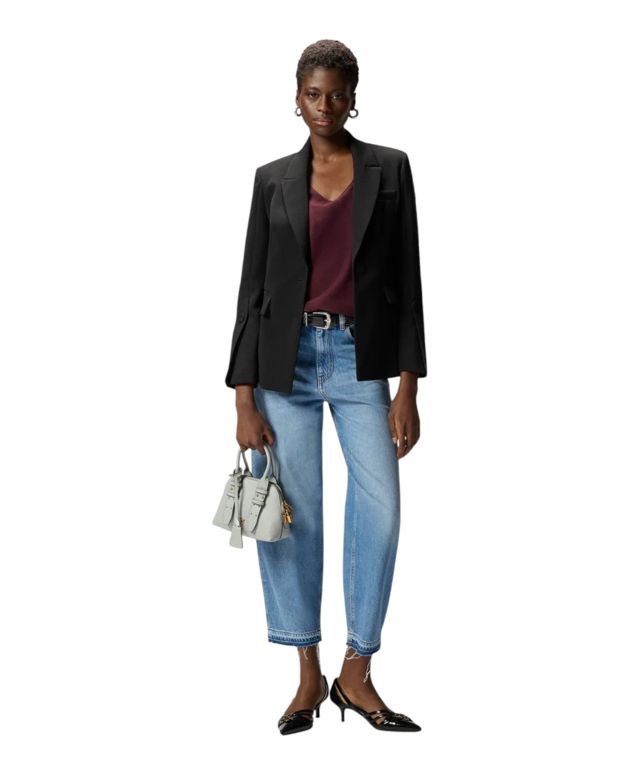 Giacca Pinko Carciofo in Tela Tecnica