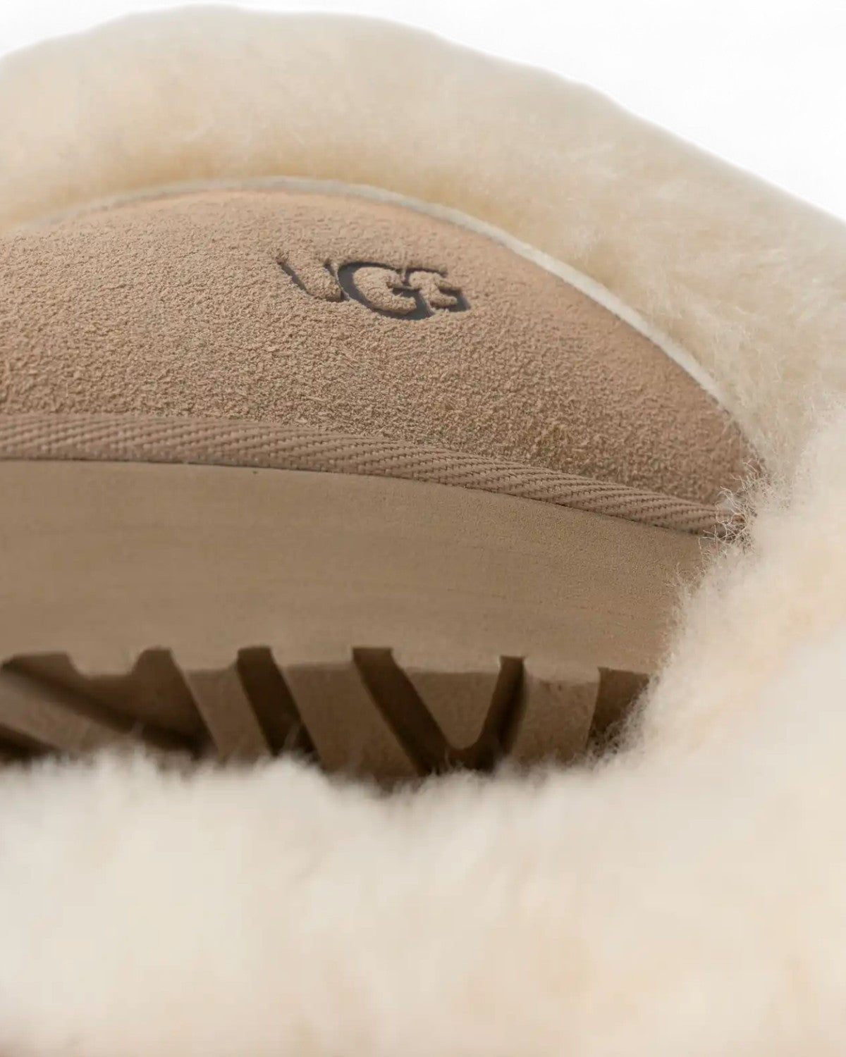 Ciabatte Disquette in Camoscio con Platform-Ugg-Ciabatte-Vittorio Citro Boutique