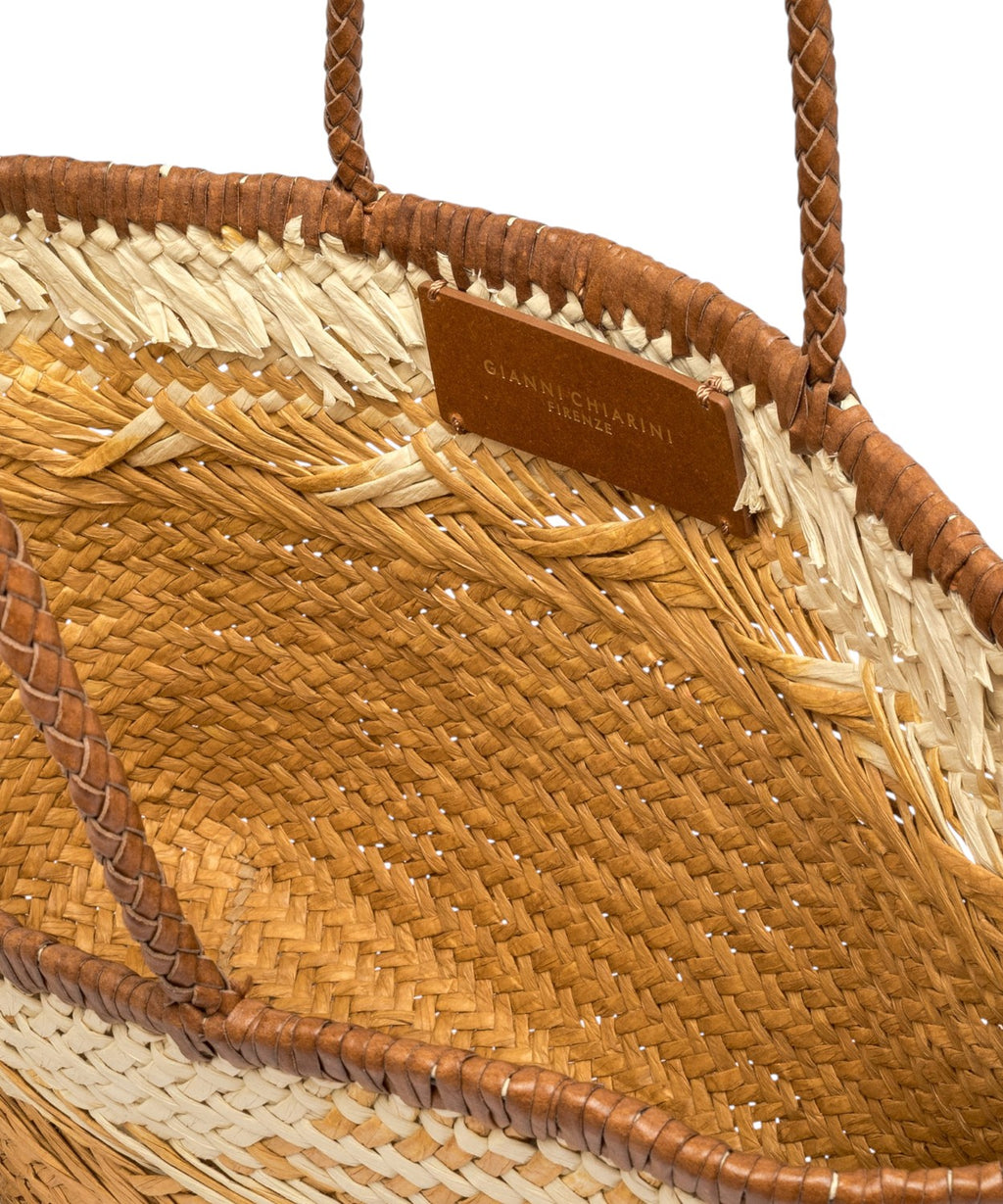 Sac Paloma Gianni Chiarini en paille tressée