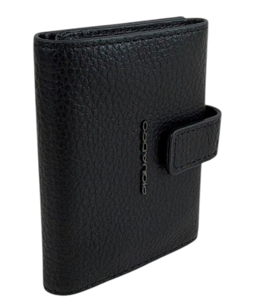 Portefeuille porte-cartes MagSafe en cuir Piquadro