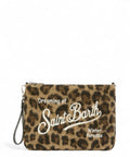 Borsa Parisienne Felt in misto lana leopardata-Mc2 Saint Barth-Borse a spalla-Vittorio Citro Boutique