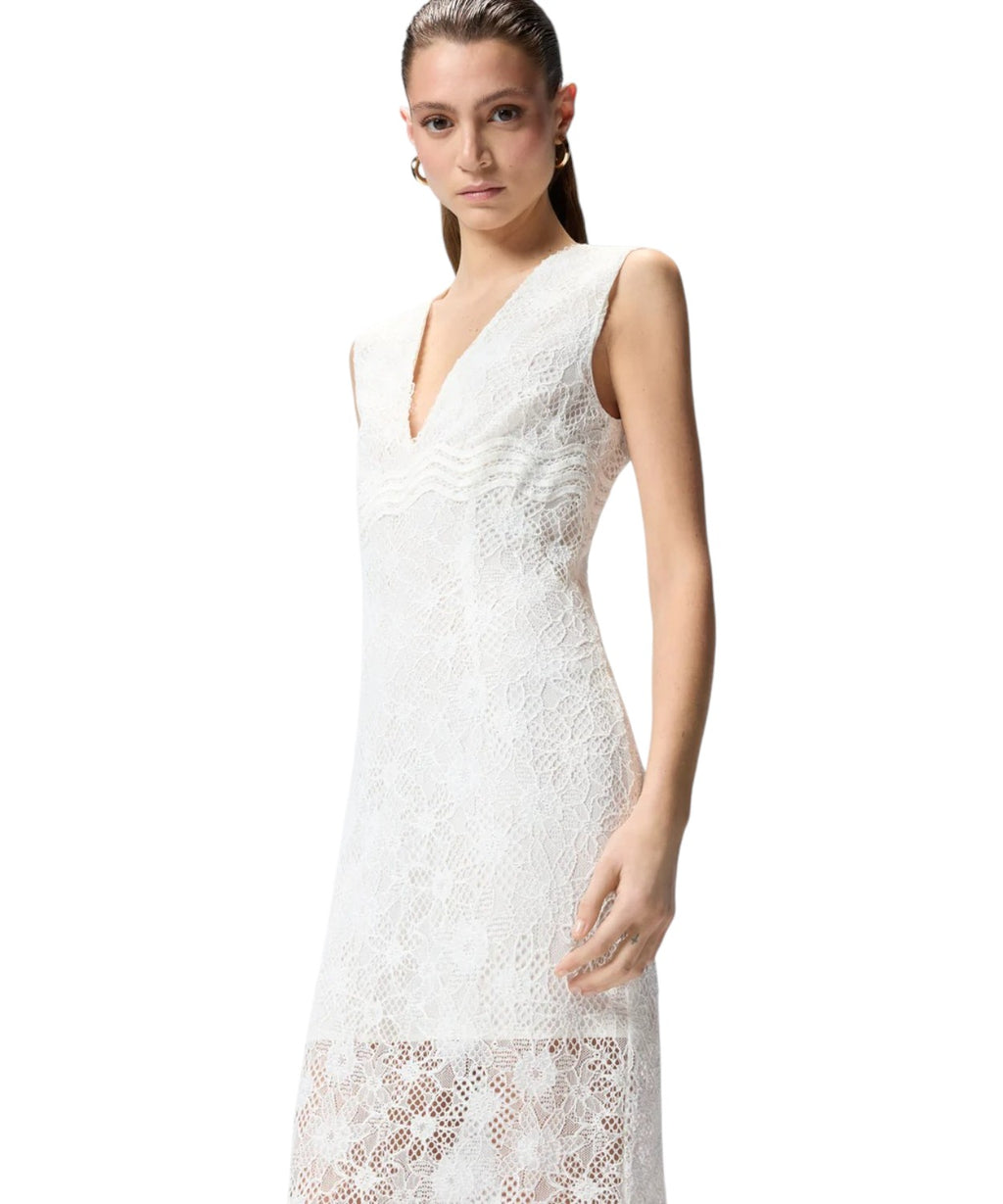 Robe Audrey Midi Pinko en dentelle