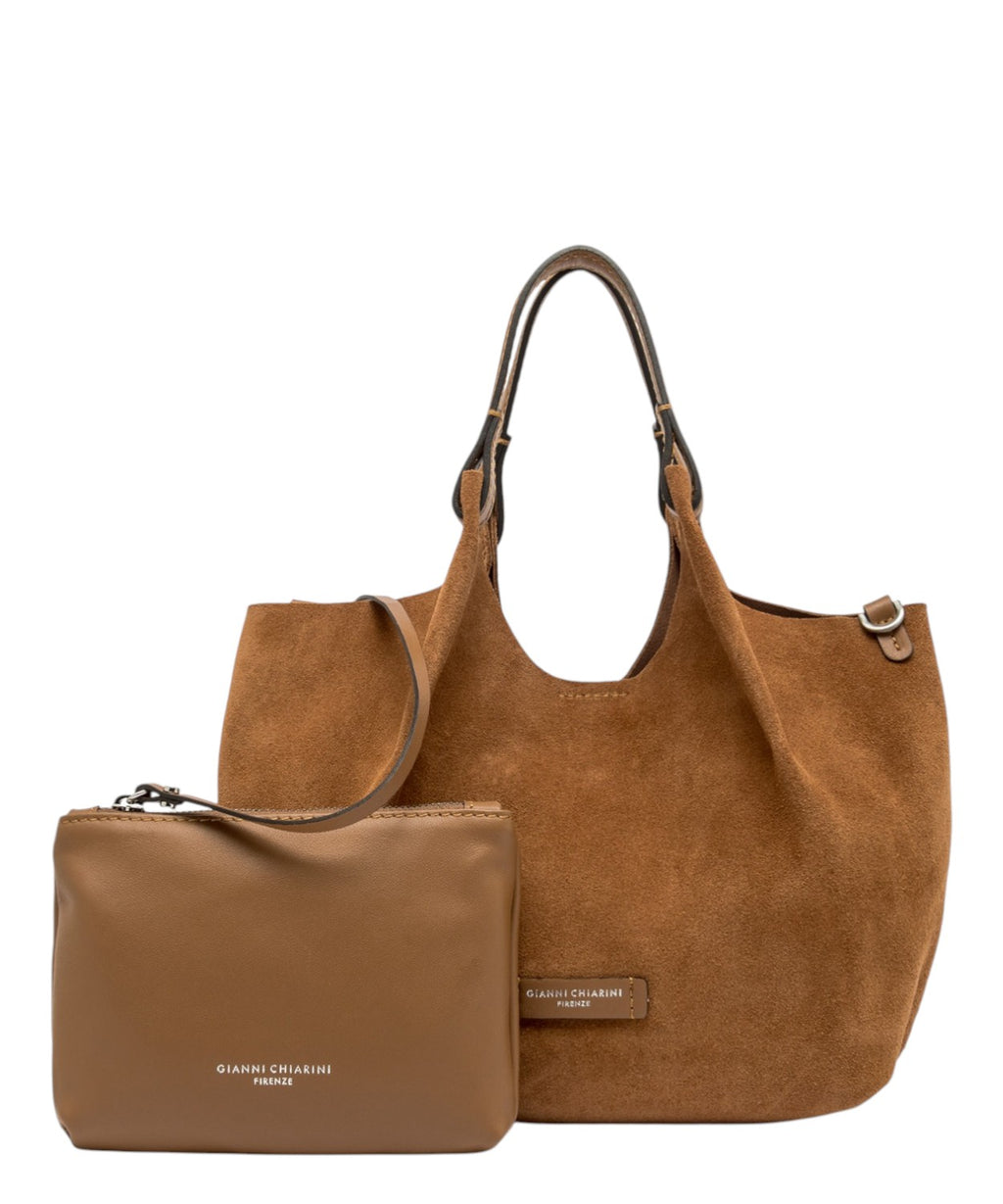 Gianni Chiarini DUA Mini sac en cuir suédé